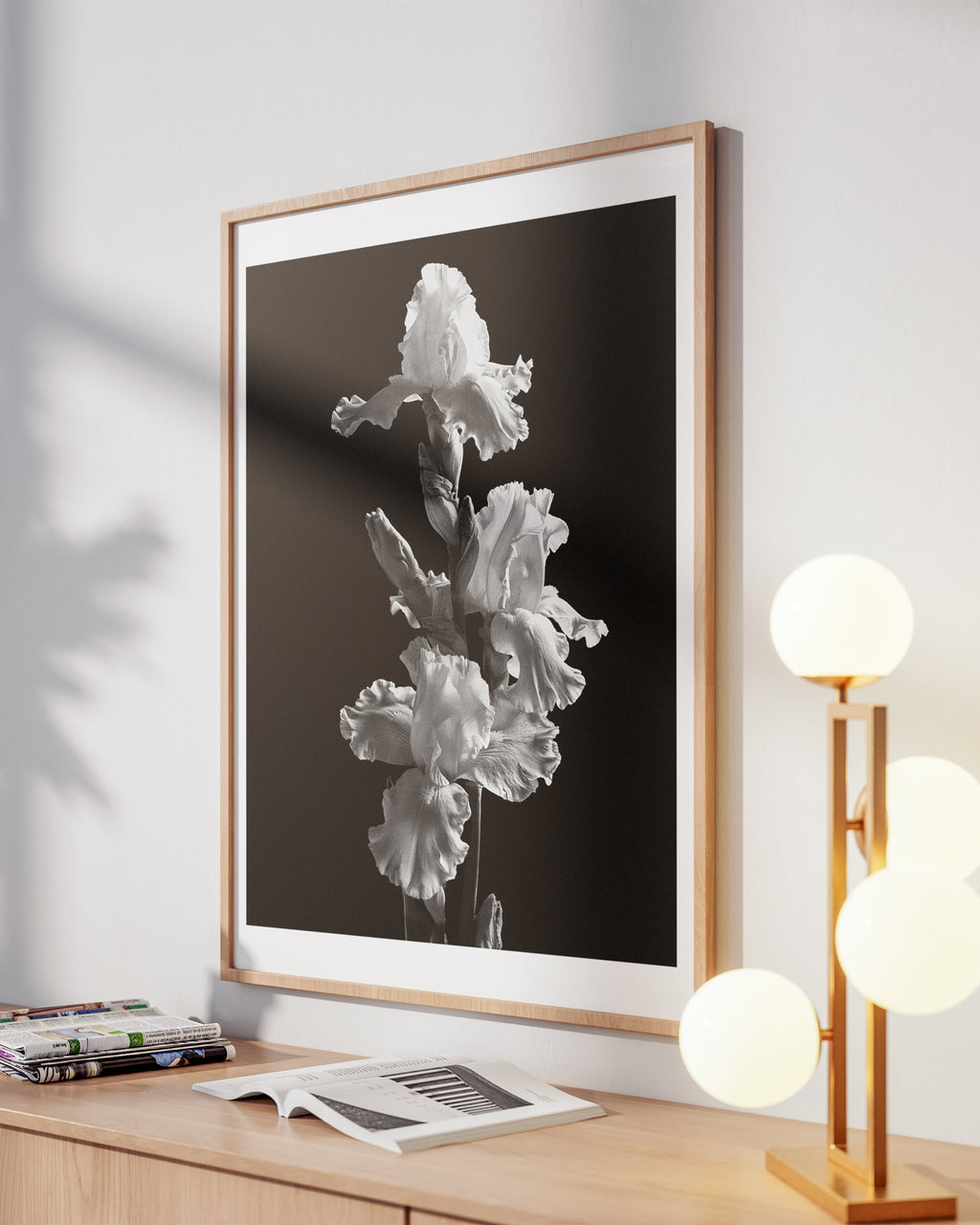 Garden Iris II Art Print