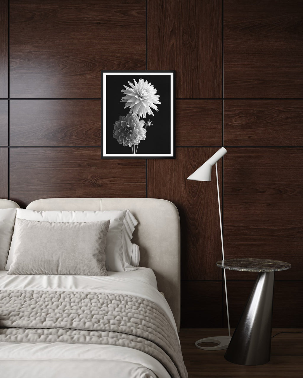 Two Dahlias I Fine Art Print