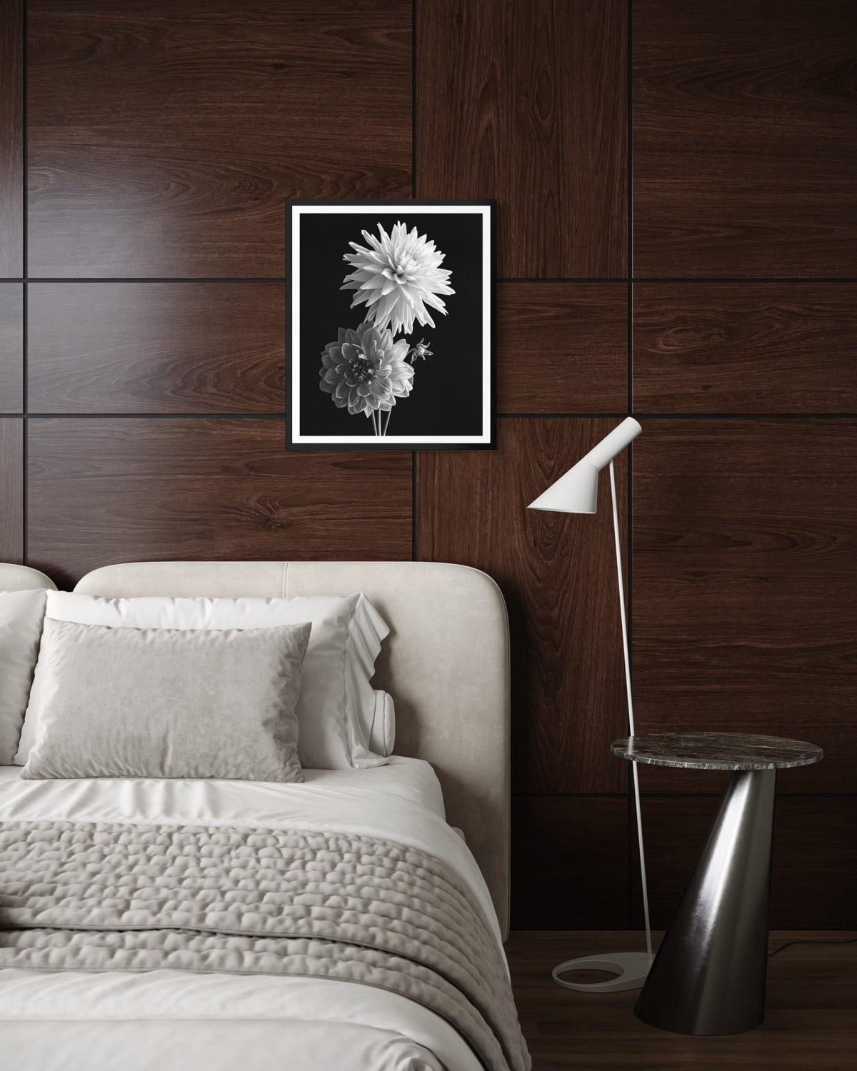 Two Dahlias I Fine Art Print