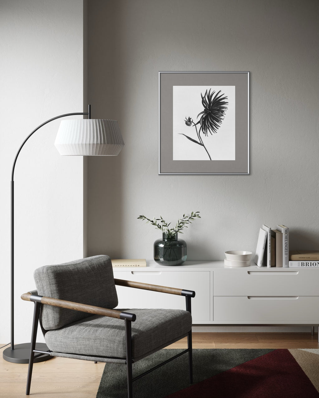 Dahlia I Art Print