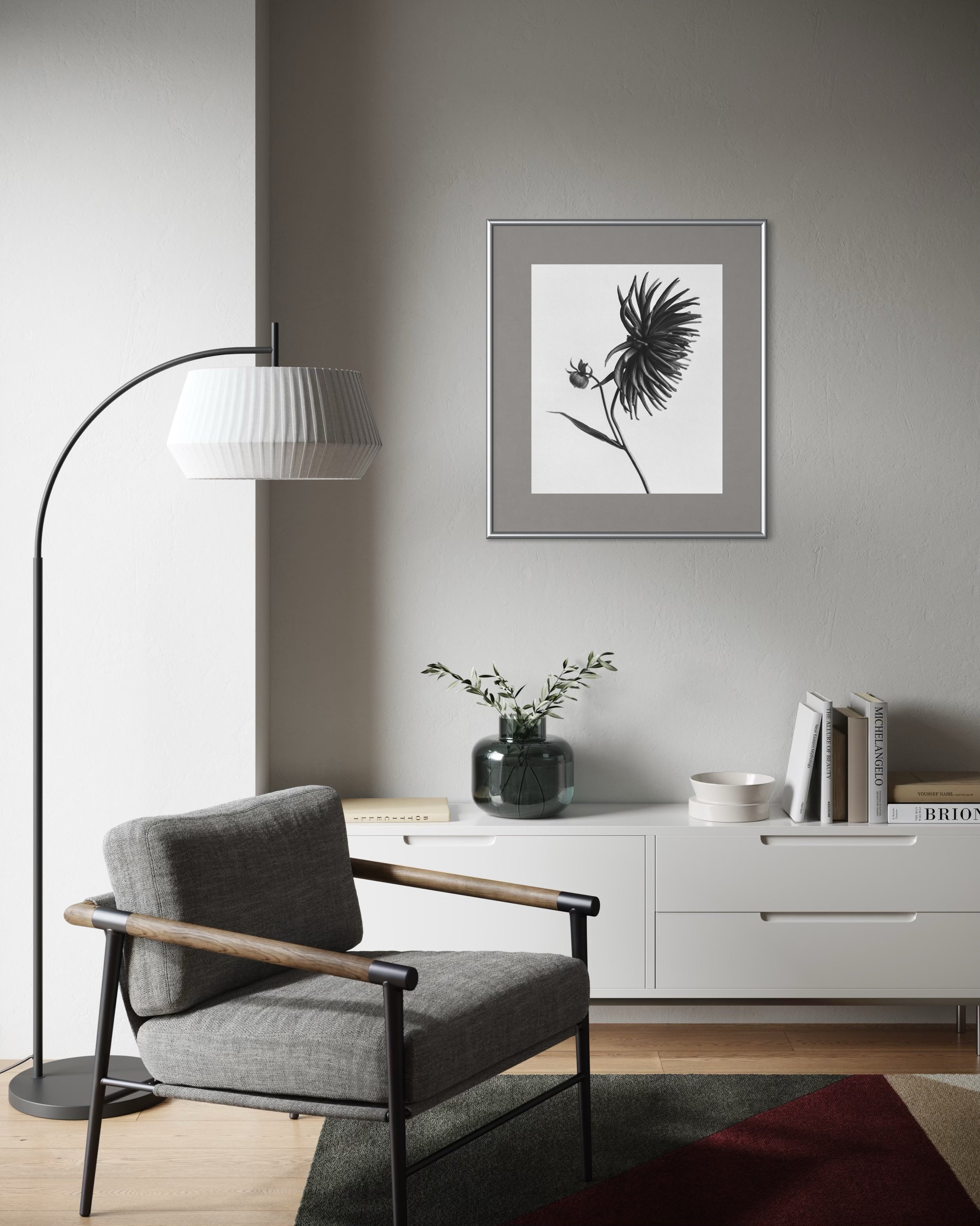 Dahlia I Art Print